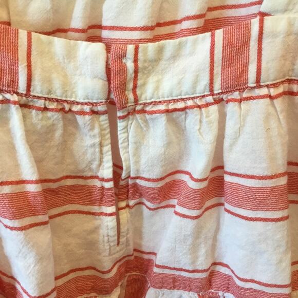 Loft Red & White Striped Tiered Cami - Picture 9 of 10